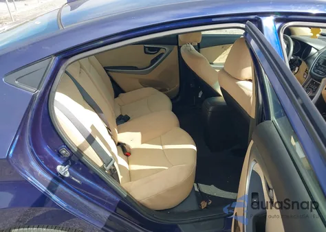 2013 Hyundai Elantra Gls z USA, uszkodzony, nr VIN 5NPDH4AE3DH279917